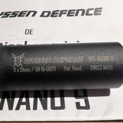 SILENCIEUX WYSSEN DEFENCE NANO9 CAL9X19 1/2X28"