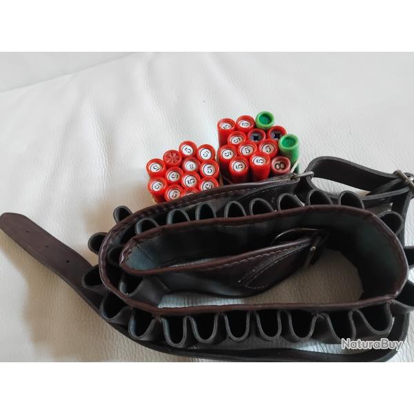 cartouchiere garnie cartouches  manufactures  en 14mm