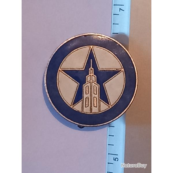 Insigne de 6me compagnie porte du 4me rgiment tranger d'infanterie (4me REI) - Retirage