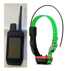 Garmin pack Alpha 200F avec un collier TT25F + coque silicone + verre trempé + sac + carte topo Garm