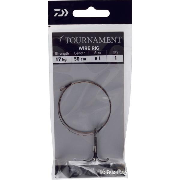 Bas de ligne daiwa TOURNAMENT WIRE RIG N 2