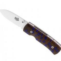 Couteau Citadel  STAVANGER lame acier N690Co à cran intérieur +pochette