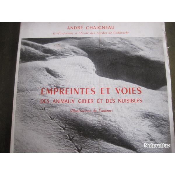 Empreintes et Voies des animaux gibier et des nuisibles (1954)