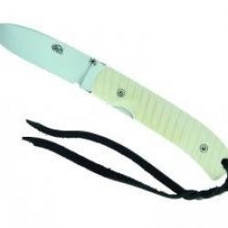 Couteau Citadel  FIDEL lame acier N690Co à cran intérieur  +pochette