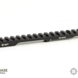 rail mdt penté 20 moa t3 t3x picatinny