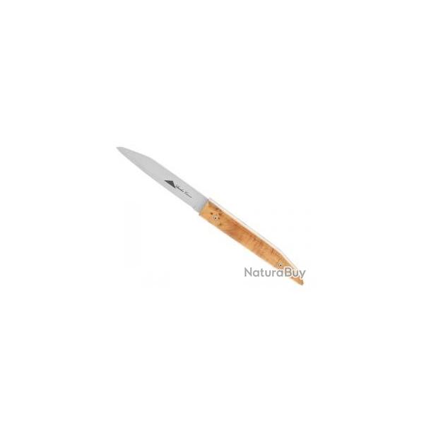 Couteau Charles Canon lame acier 12C27 mat manche en genvrier