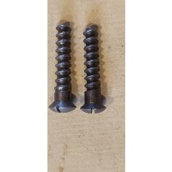 2 vis de plaque de couche fusil réglementaire français 18 et 19eme (1777, 1822, chassepot...) (109)