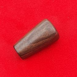 Boule longue bois noyer veiné