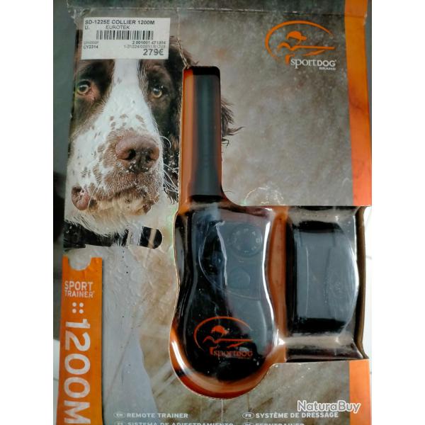 Collier de dressage Sportdog 1200M