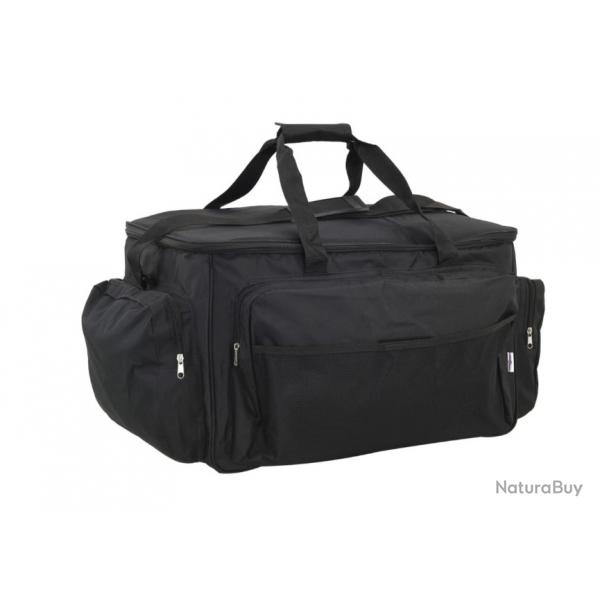 Sac de pche noir impermable en tissu Oxford 57x35x34 cm - Transport idal pour vos activits