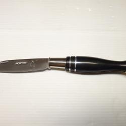 Couteau Nontron 12 cm manche ébène et buis