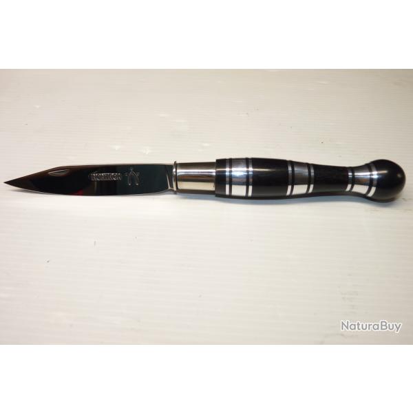Couteau Nontron 12 cm manche bne et aluminium