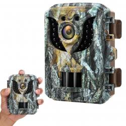 Mini caméra de chasse et de suivi des sentiers, 16mp, 1080P HD, Vision nocturne infrarouge, étanche,
