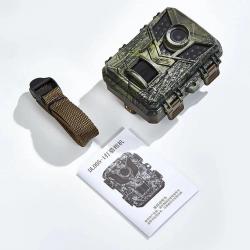 DL006 Mini caméra de chasse 16MP 1080P HD Vision nocturne infrarouge pièges photos green