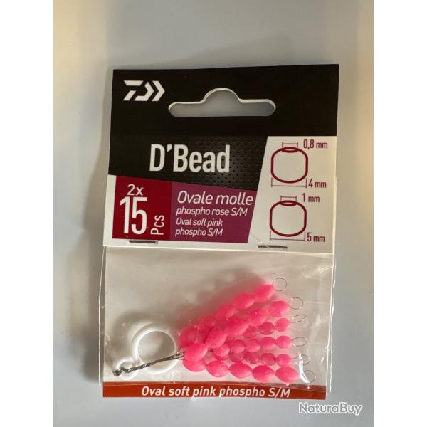 Perles ovale molle daiwa S-M