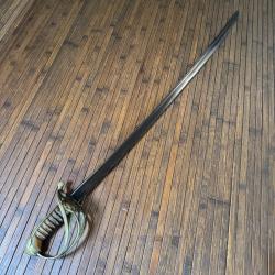 SABRE 1845 ANGLAIS D'OFFICIER D'INFANTERIE REINE VICTORIA