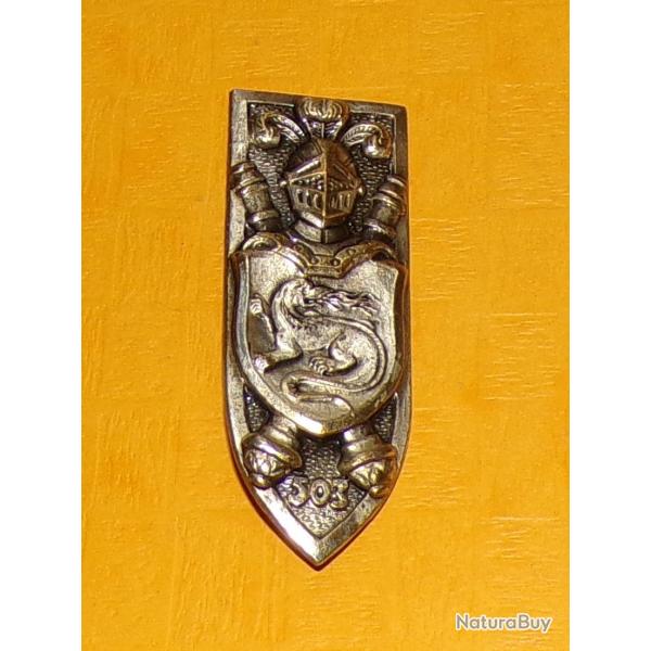 503 Rgiment de Chars de Combat, argent, anneaux, FABRICANT ARTHUS BERTRAND  PARIS , HOMOLOGATION