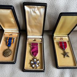 Lot de Médailles -décorations- US originales