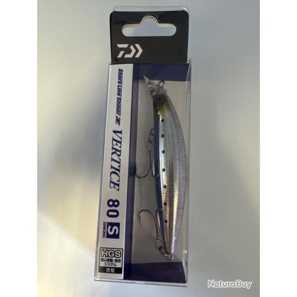 Poisson Nageur Daiwa Shoreline Shiner Z Vertice 80S iwashi