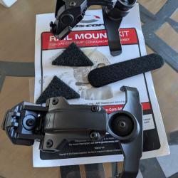 Fixation ops core pour rail casque fast