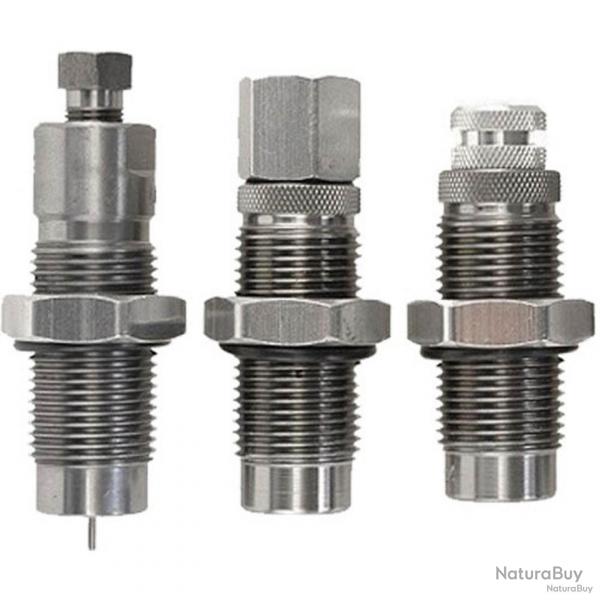 Jeu de 3 outils carbure pour calibre arme de poing - Lee Precision 9 x 19