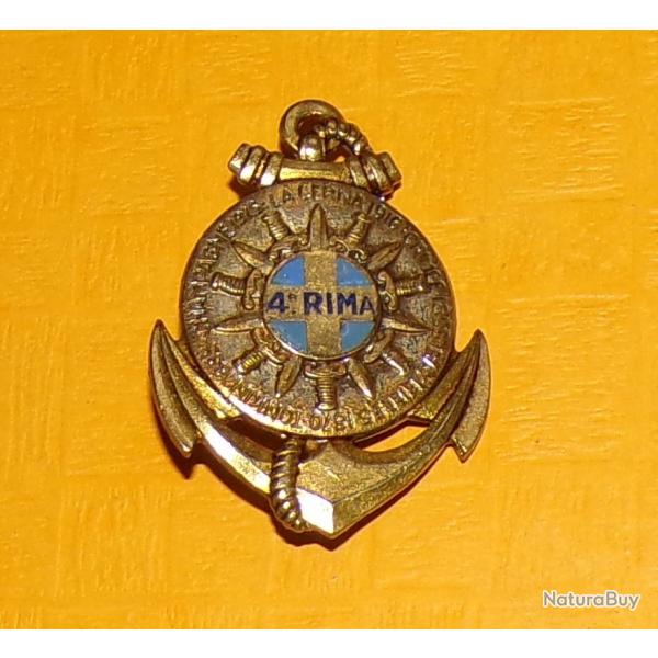 4 R.I.M.A, mail, dos guilloch, marquage central , Rgiment d'Infanterie de Marine  , FABRICANT DR