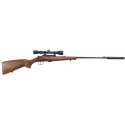 OCCASION- CARABINE BRNO MODELE 2-E-H CAL.22LR + LUNETTE 3-9X40 + MODERATEUR