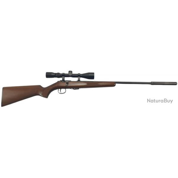 OCCASION - CARABINE ANSCHUTZ MOD.1450 CAL.22LR + LUNETTE 3-9X40 + MODERATEUR