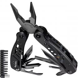 Pince Multifonction 24 en 1 Acier Inoxydable | Outil Survie, Camping, Bricolage, Chasse, Pêche Promo