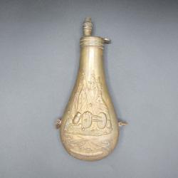 Poire à poudre US à doseur automatique pour arme de poing