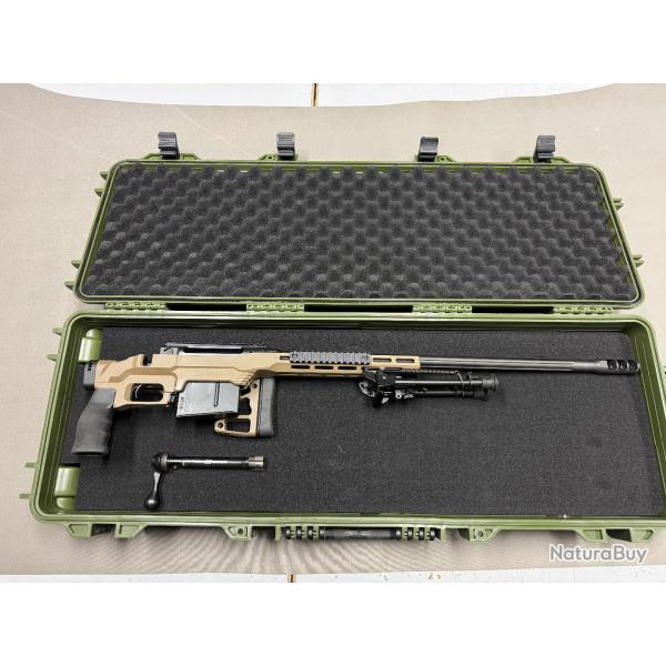 Savage 110 Precision 338LM crosse pliante chassis MDT