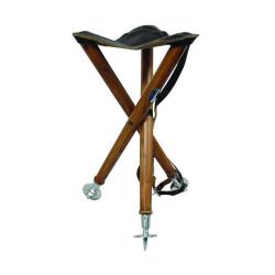 Trépied Pliant Bois Gastrock - Stabilité Renforcée - Compact et Léger - Support Fiable pour Chasse e