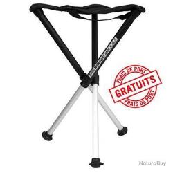 Siège Trépied Confort Walkstool - Hauteur 75 cm - Pliable et Léger - Assise Ergonomique pour Chasse 