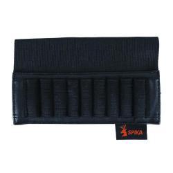Cartouchière de Crosse Spika Néoprène 9 Balles - Protection et Accès Rapide - Confort et Robustesse 