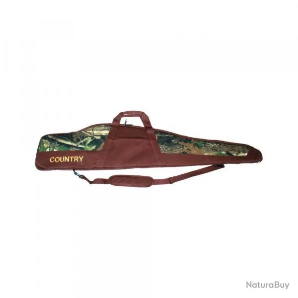 Fourreau Carabine Camo Country Sellerie - Protection Renforce - Design Camouflage - Transport Scur