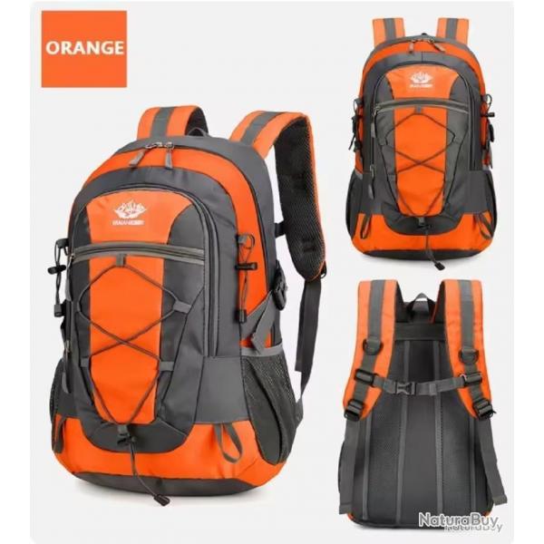 SAC  DOS 35L - ORANGE - LIVRAISON GRATUITE