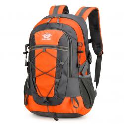 SAC À DOS 35L - IMPERMÉABLE - MULTIPOCHES - ORANGE - LIVRAISON GRATUITE