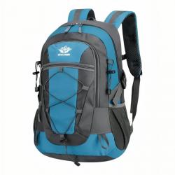 SAC À DOS 35L - IMPERMÉABLE - MULTIPOCHES - BLEU - LIVRAISON GRATUITE