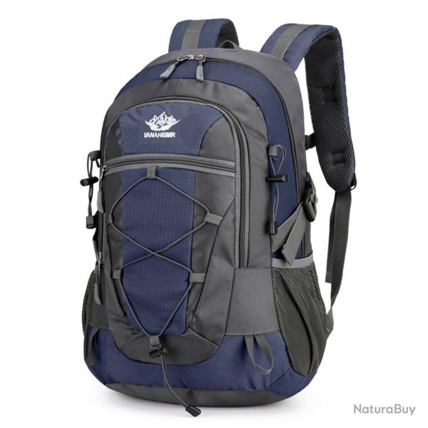 SAC  DOS 35L - IMPERMABLE - MULTIPOCHES - BLEU FONC - LIVRAISON GRATUITE