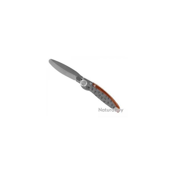 Couteau K2 KIDS lame  bout rond acier Z40C13 microbill manche dcor super hros +tui