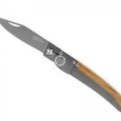 Couteau Roger Orfevre Les Régionaux MASSU lame acier Z40C13 microbillé +étui