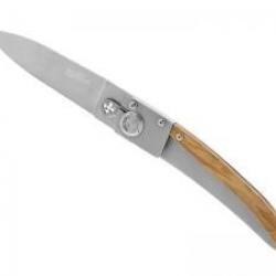 Couteau Roger Orfevre Les Régionaux GASCON lame acier Z40C13 microbillé +étui
