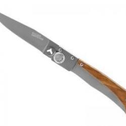 Couteau Roger Orfevre Les Régionaux ALPIN lame acier Z40C13 microbillé +étui