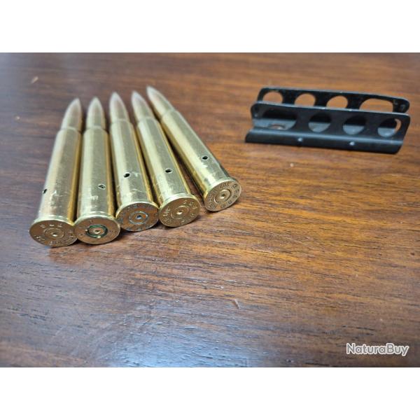 5 munitions anglaise, British neutralis avec leur clip 303