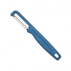 Pèle-tomates (éplucheur universel) "Iota" lame dentée, Couleur bleu [Victorinox]