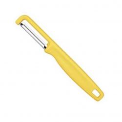 Pèle-tomates (éplucheur universel) "Iota" lame dentée, Couleur jaune [Victorinox]