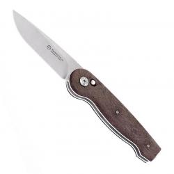 Couteau Summit (490) fibre de carbone, Couleur marron [Maserin]