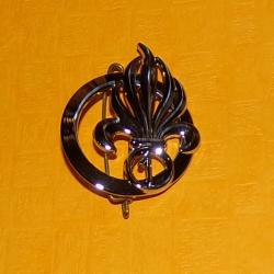 LEGION : 1° REGIMENT ETRANGER DE CAVALERIE INSIGNE DE BERET  , FABRICANT BOUSSEMART 2015, HOMOLOGATI