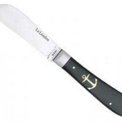 Couteau Le fidèle LE LONDON  lame pied de mouton acier inox 12C27 manche 10cm