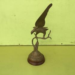 VENDU PAR LE-CUIRASSIER GRAND AIGLE AU SERPENT EN BRONZE